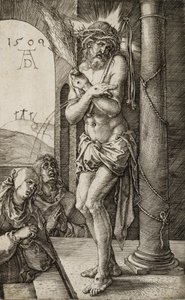 Hombre de dolores de Albrecht Dürer